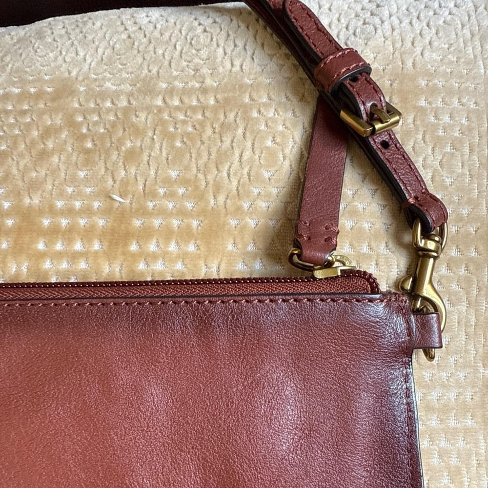 Frye wristlet 6”x 9” brown - Picture 6 of 7